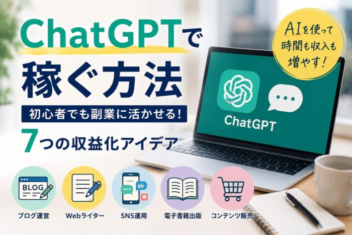 ChatGPTで稼ぐ方法