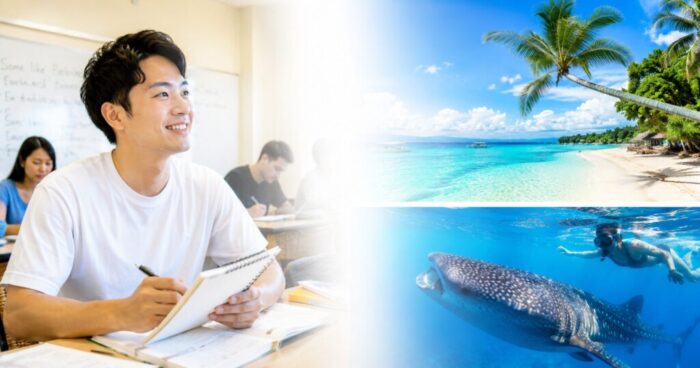 仕事を辞めて3か月セブ島留学した体験談とジンベイザメツアーの思い出