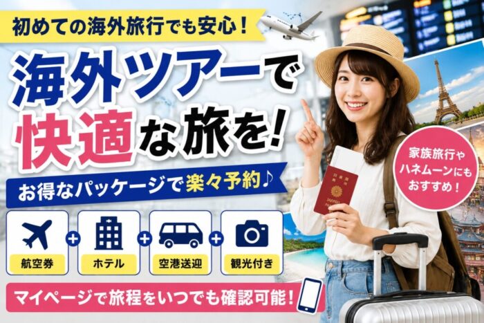 初めて海外ツアーを申し込むなら個人手配より安心!失敗しない選び方とおすすめ予約方法