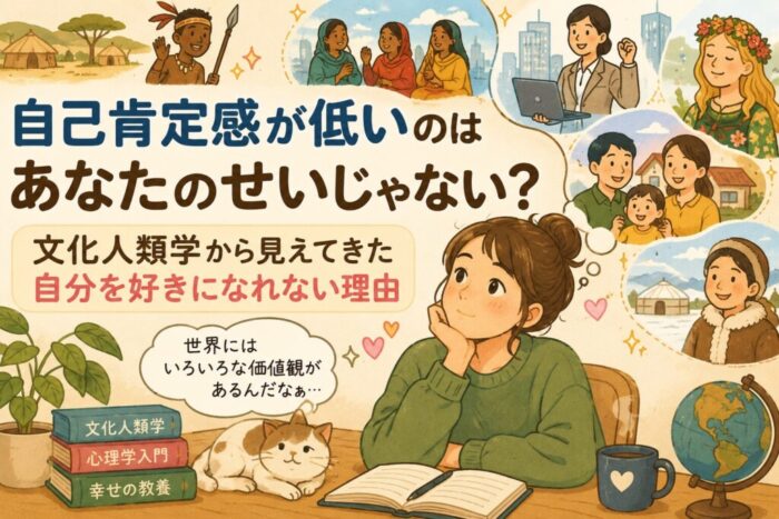 自己肯定感が低いのはあなたのせいじゃない