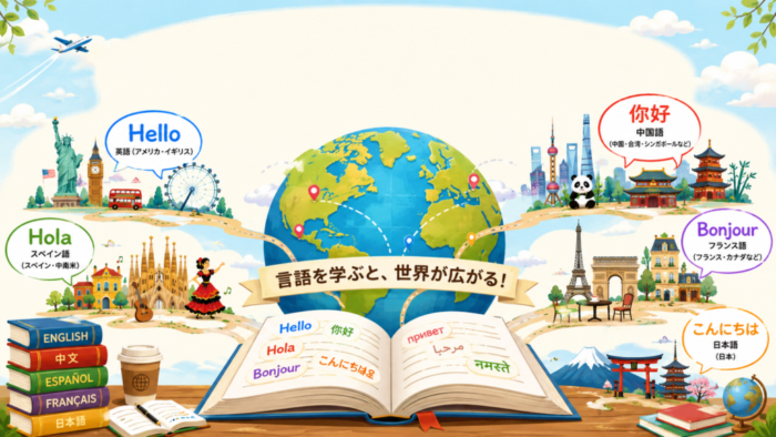 外国語を学ぶ意味とは?言語から世界の文化を知る面白さ